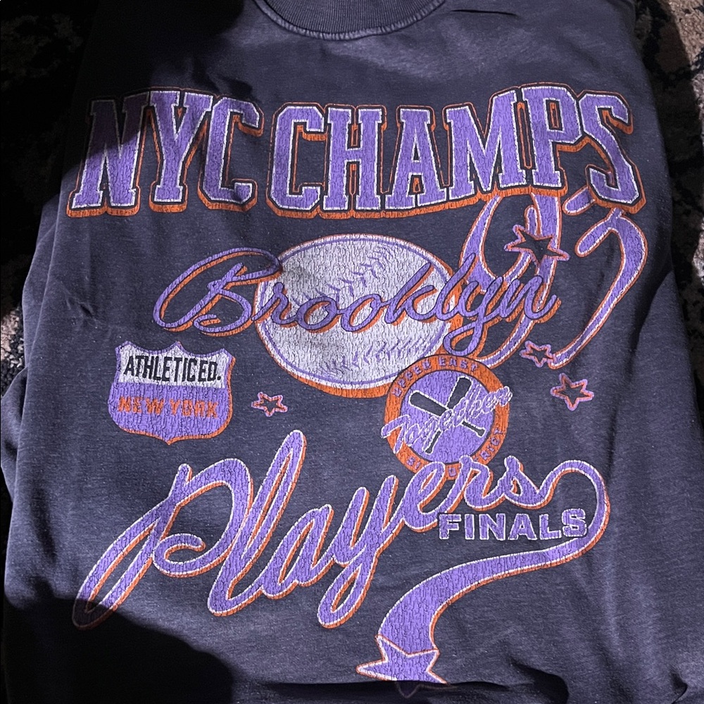 H&M baseball crewneck